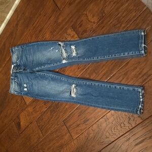 Altar'd State Button Fly Distressed Jean